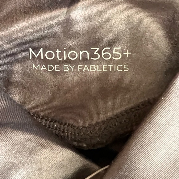 Fabletics Faux Leather Leggings - Black - Picture 4 of 5